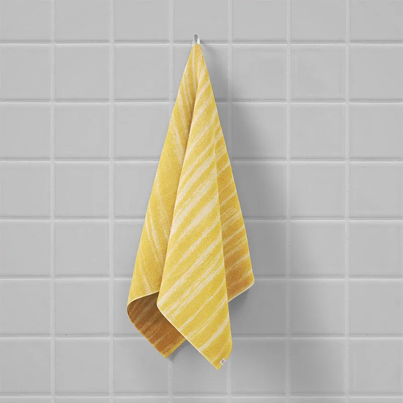 Sunscreen Terry Cotton Bath Towel - Yellow media 4