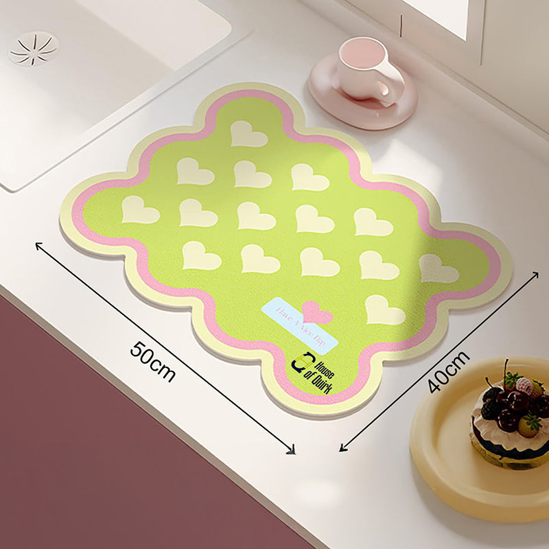 Comfy Cook Pad Dish Drying Mat - Green media 4