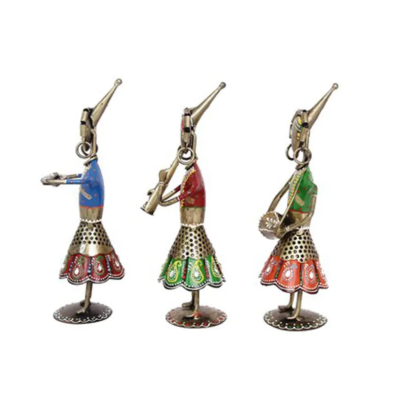 Vibrant Troupe Showpiece - Set Of Three media 5