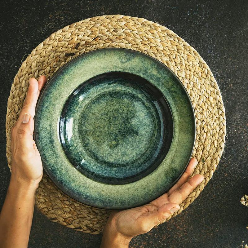 Elmina Glam Handmade Ceramic Platter media 3