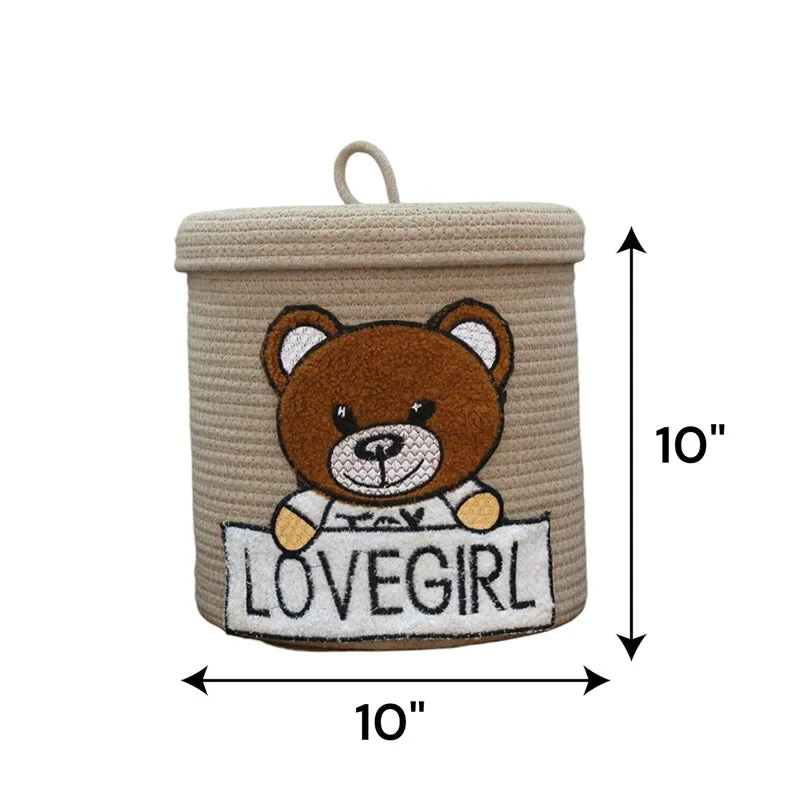 Teddytote Cotton Storage Basket media 5