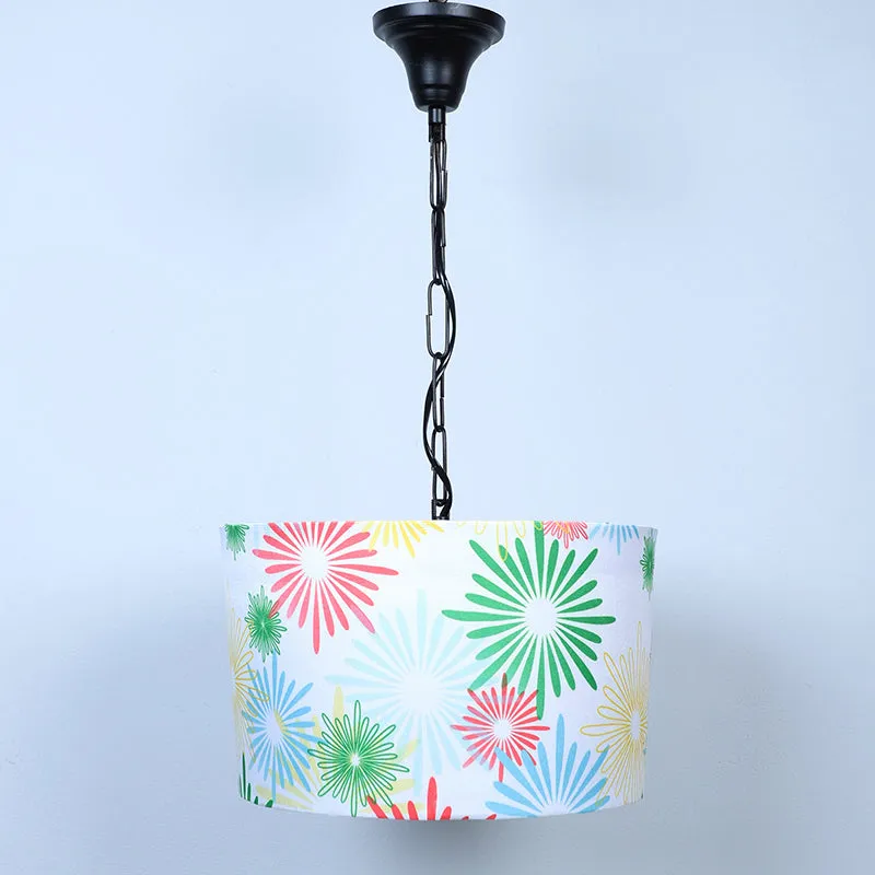 Hikari Printed Iron Ceiling Lamp media 2