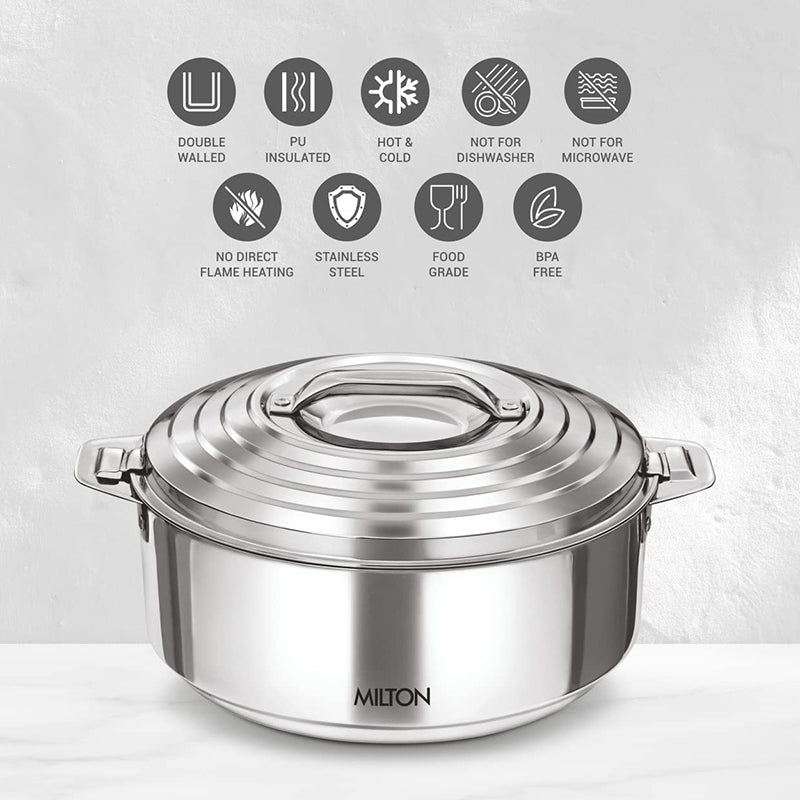 Milton Braise Stainless Stee Double-Walled Casserole - 2.5 L media 5