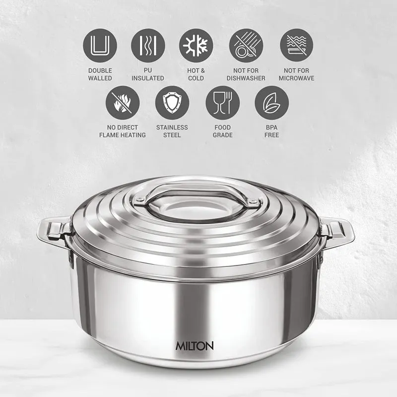 Milton Braise Stainless Stee Double-Walled Casserole - 2.5 L media 5