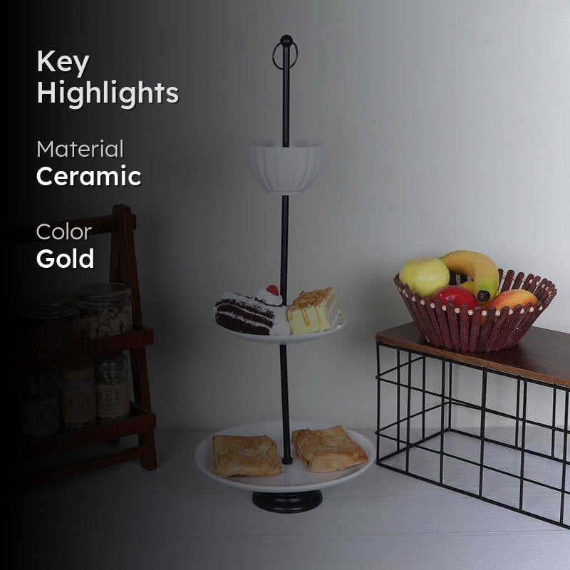 Meyer Ceramic Platter With Bowl media 2