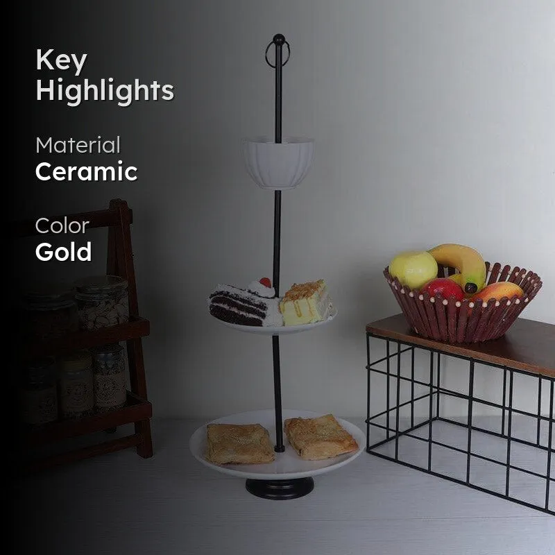 Meyer Ceramic Platter With Bowl media 2