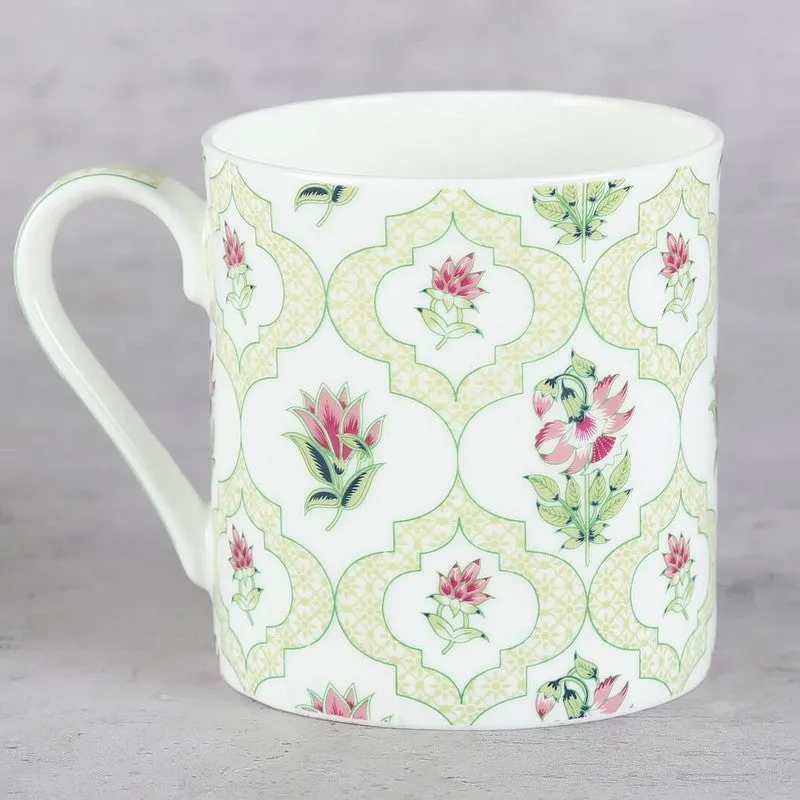 India Circus Circus Petal Bone China Coffee Mug (300 mL Each) - Set Of Two media 3