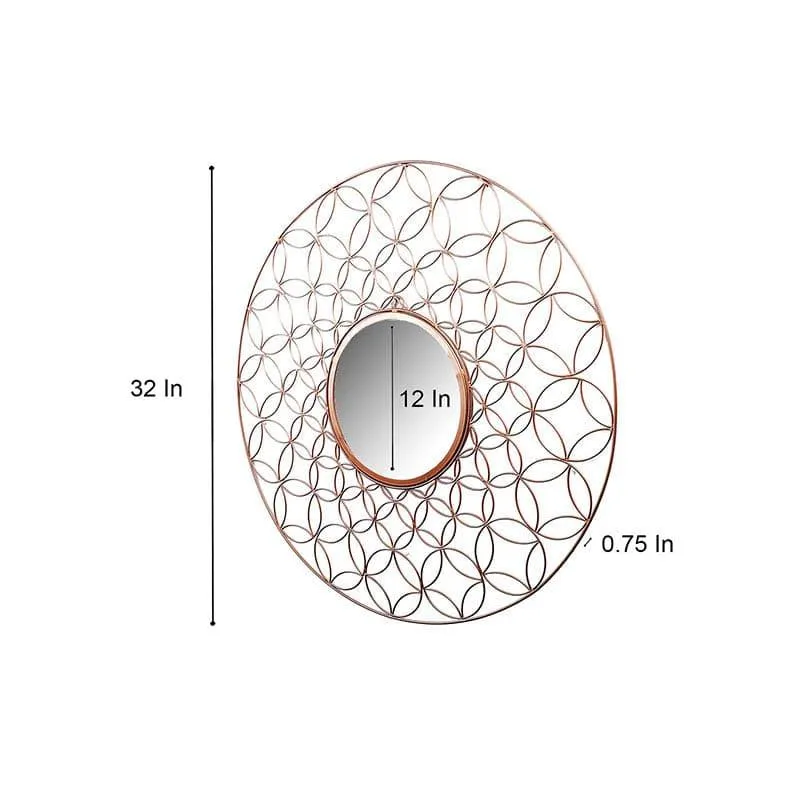 Gleam Gourmand Wall Mirror - Copper media 7