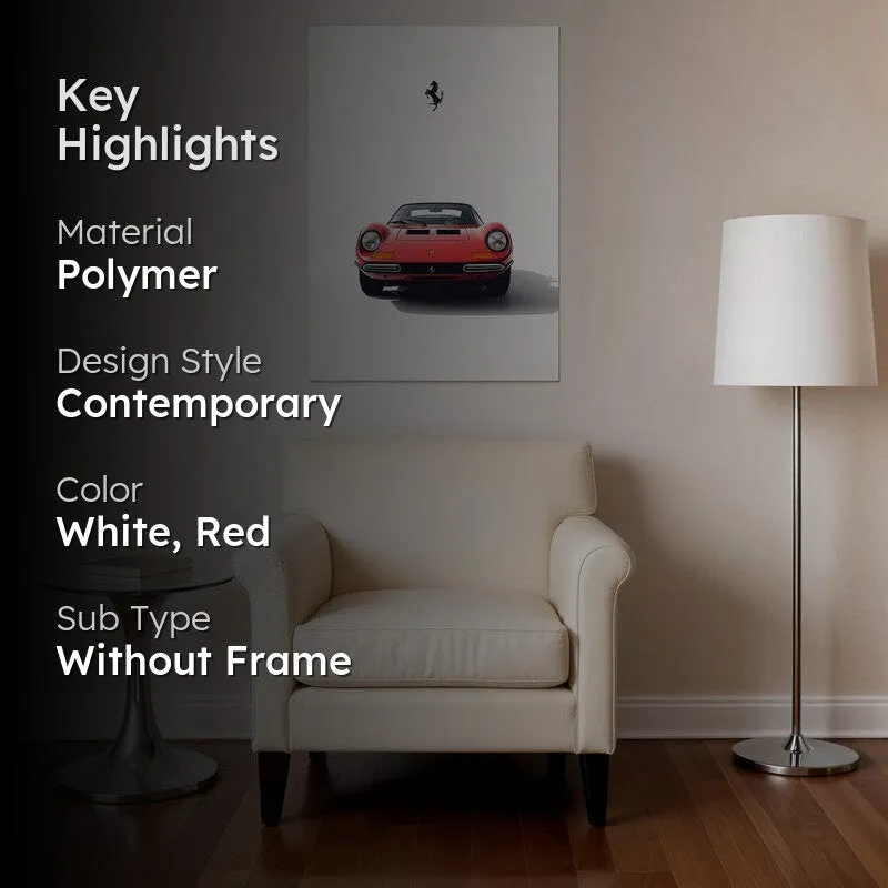 Ferrari Wall Poster - Red media 2
