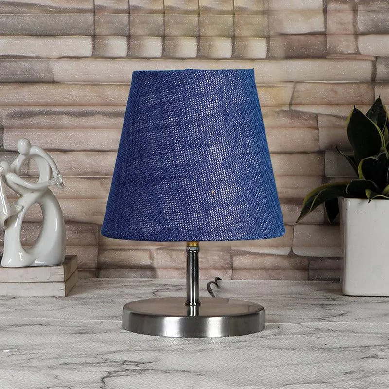 Vidro Jute Table Lamp - Blue,Silver media 3