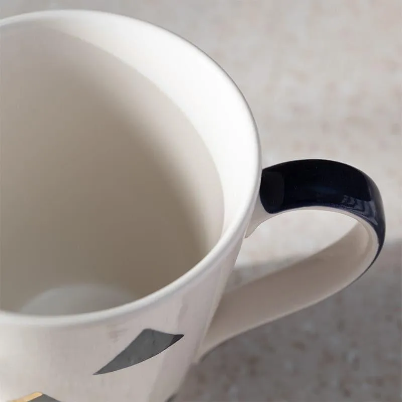 Triangle Porcelain Coffee Mug (325 mL) media 5