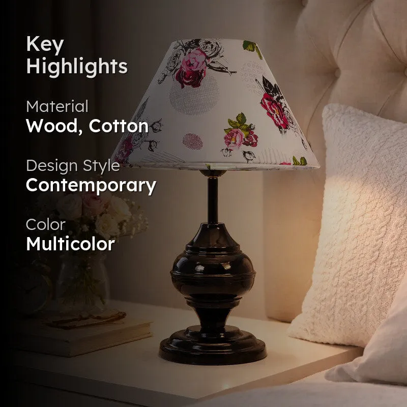 BlossomTwist Metal Table Lamp media 2