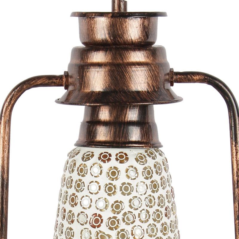 Navina Mosaic Lantern Iron Wall Lamp - Copper media 6