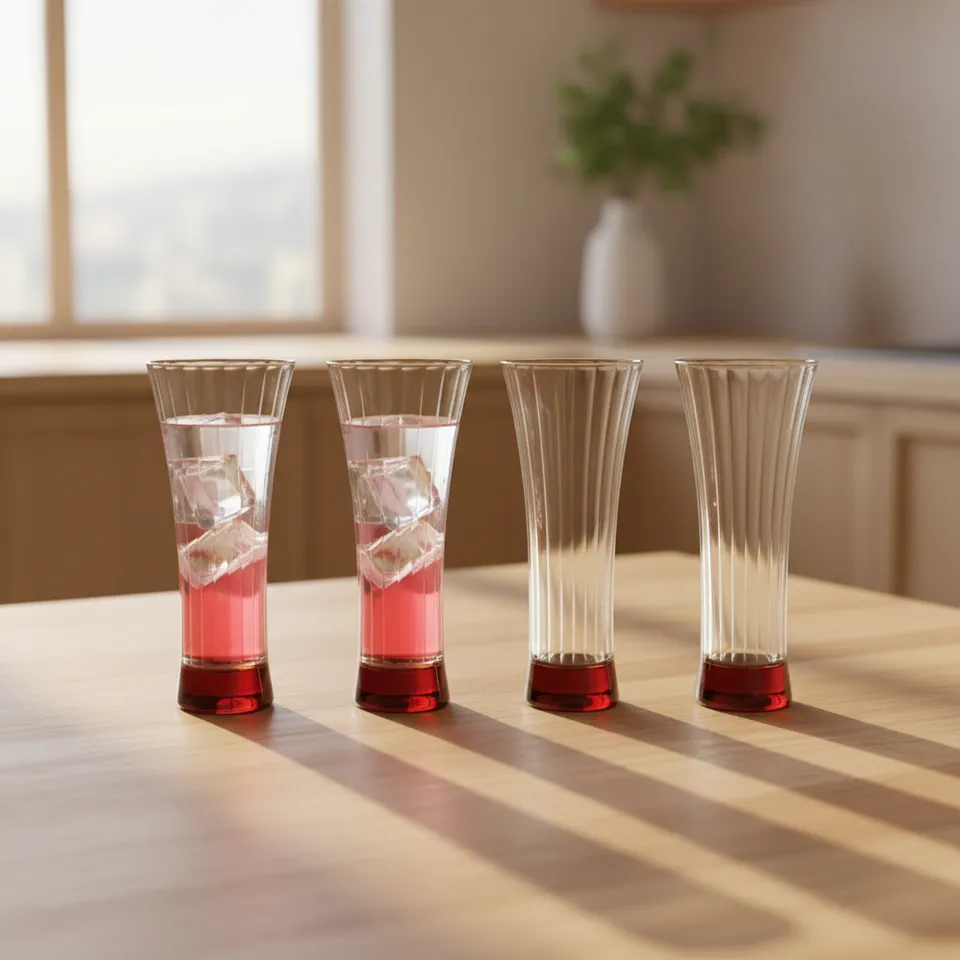 FlowEdge Everyday Drinking Glass (190 mL) - Set Of Four media 1