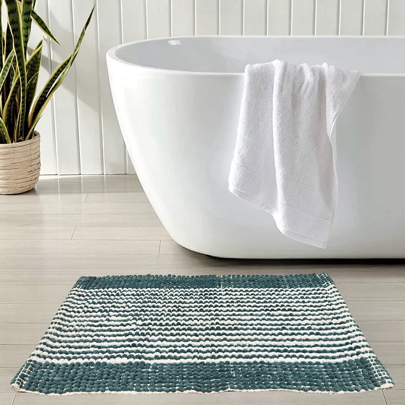 Lima Cotton Bath Mat - Green media 1