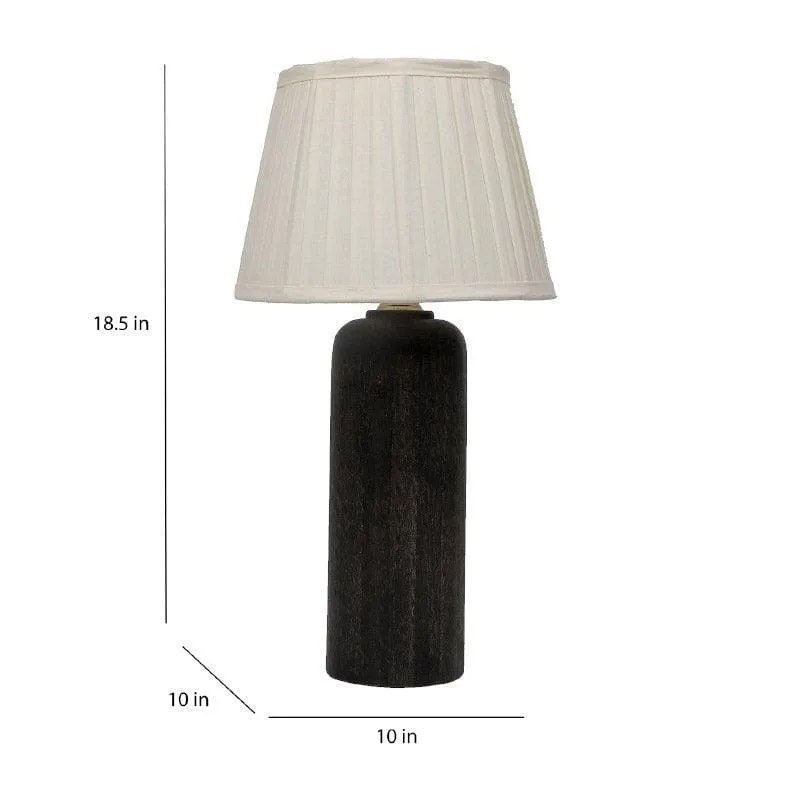 Vesara Boon Fabric Table Lamp - White media 5