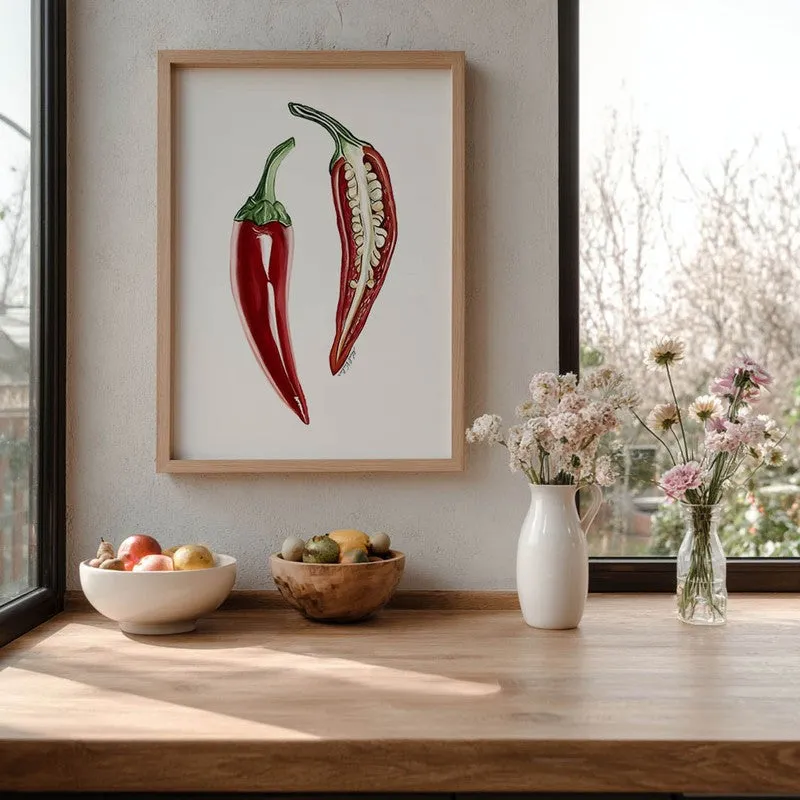 ChilliSplit Archival Canvas Wall Art - Brown media 6