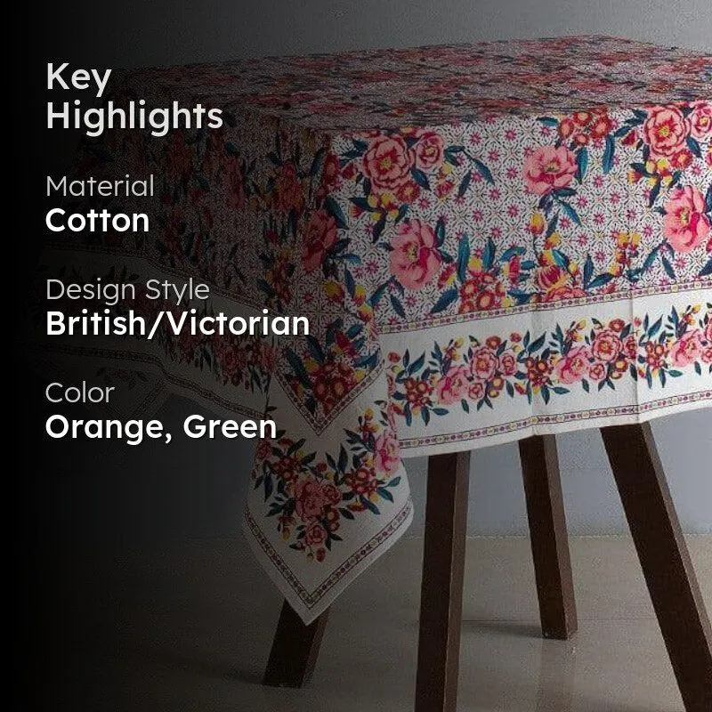 Poppy Petals Table Cover - Four Seater media 2