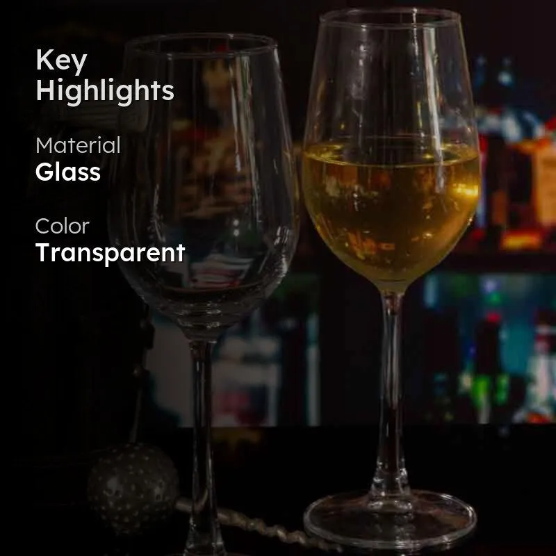 Indulgence White Wine Glasses (330 ml ) - Set of Six media 2