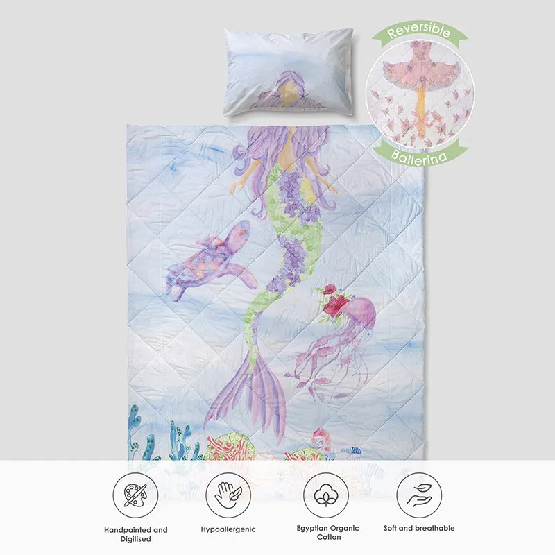 Pastel Princess Reversible Cotton Comforter - 480 GSM media 10