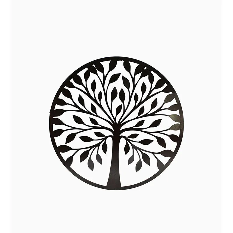 Tree Of Truth Black Iron Wall Accent media 3