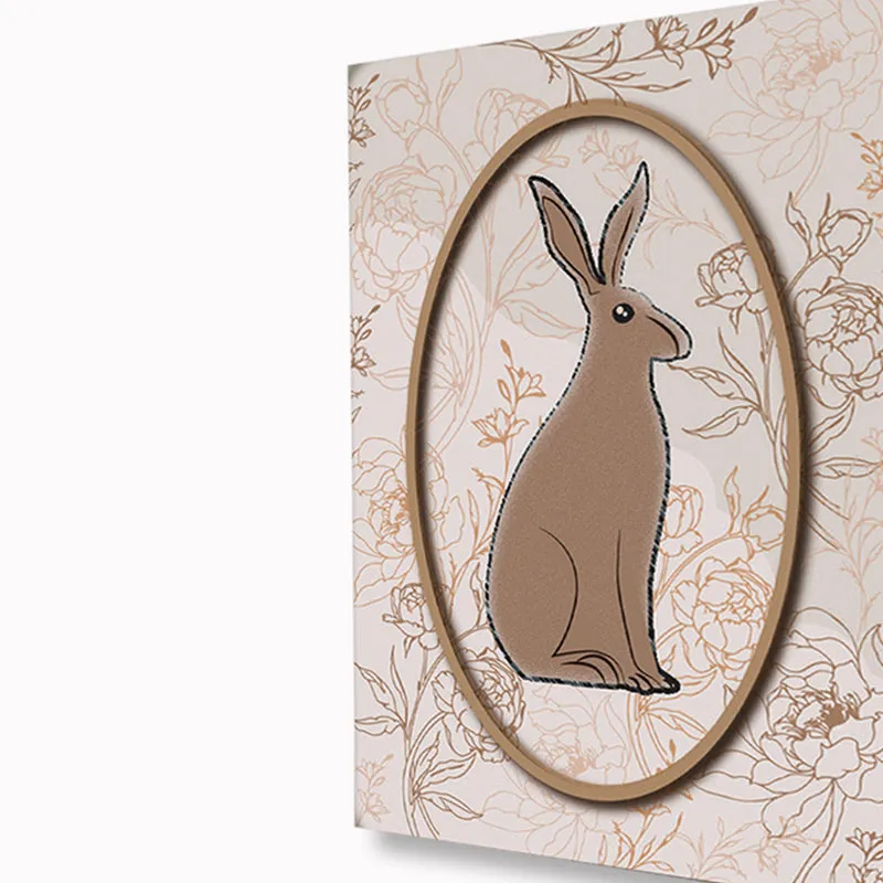 Bunny Vines Wall Art media 4