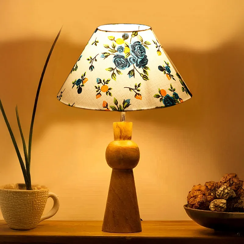 Angler Neo Wooden Table Lamp - Multicolor media 1