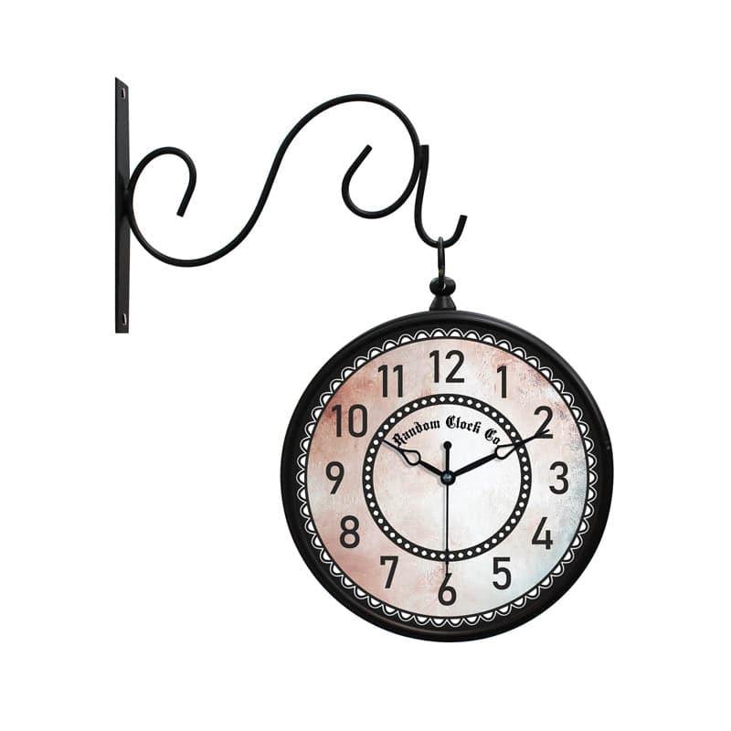 Clementine Double Sided Vintage Station Clock media 3