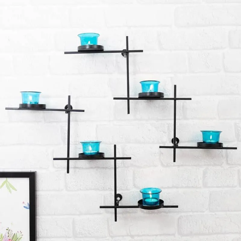 Luminaire Votive Trio (Azure) - Set Of Two media 1
