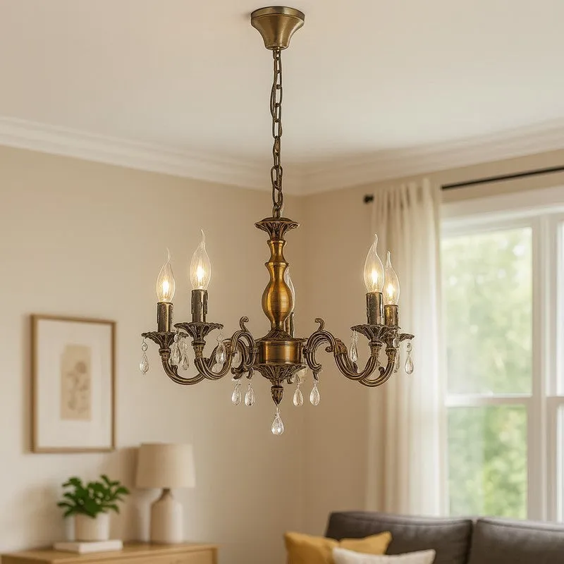 Aurivelle Metal Chandelier media 3