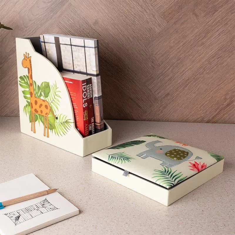 Giraffe Jolly Organiser Set (Jungle Collection) - Set Of Two media 3