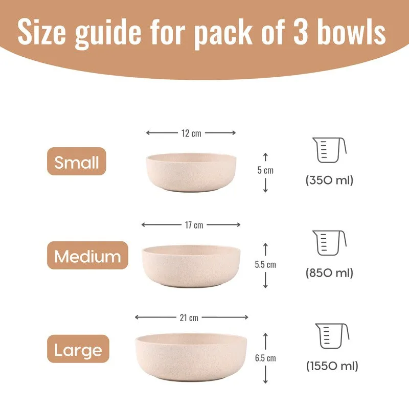 Verdant Grove Salad Bowl Three Piece Set media 8