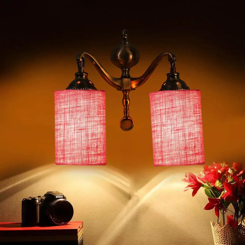 Dreamscape Cylindrical Metal Wall Lamp media 4