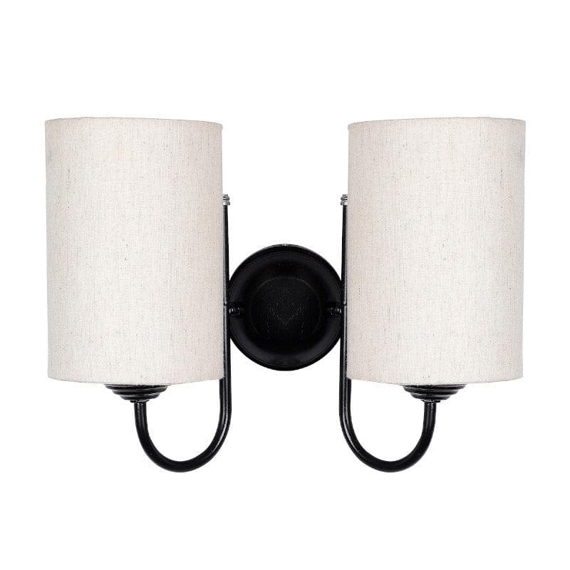 Carne Fabric & Metal Wall Lamp media 4