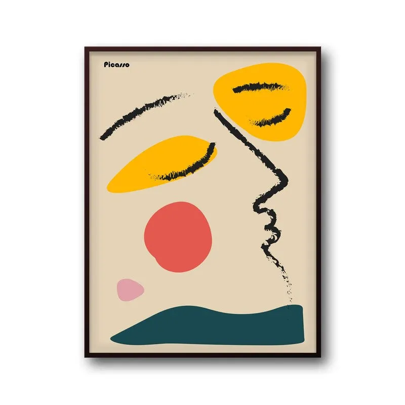 Enigmatic Vision Archival Canvas Wall Art - Black Frame media 8