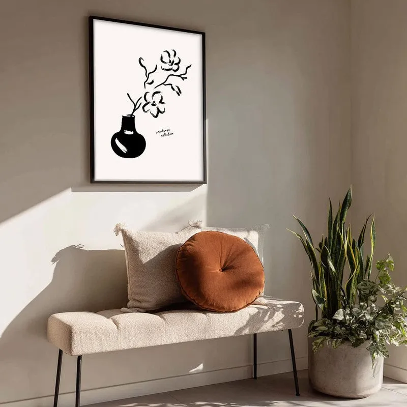 Essence Canvas Wall Painting With Black Frame media 4