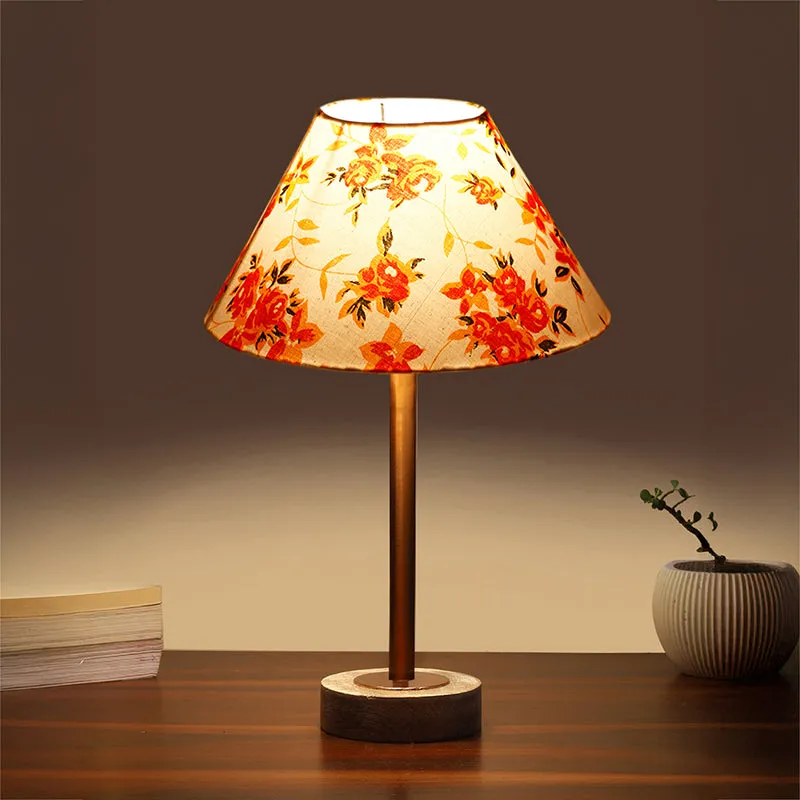 Ornexa Cone Rodin Wooden Table Lamp - Multicolor media 1