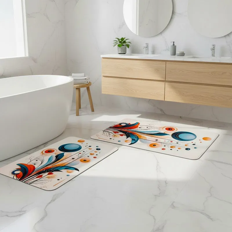 Nevis Anti Skid Bath Mat - Set Of Two media 1