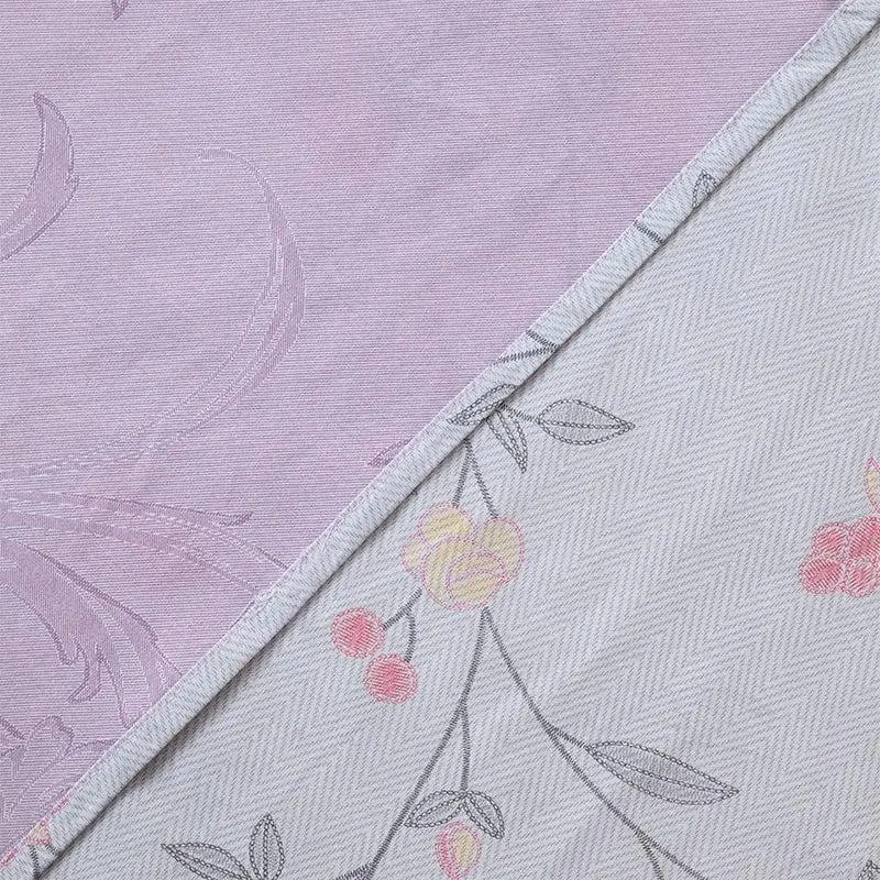 Aaavar Printed Reversible Cotton Bedsheet (Purple,White) - 170 TC media 6