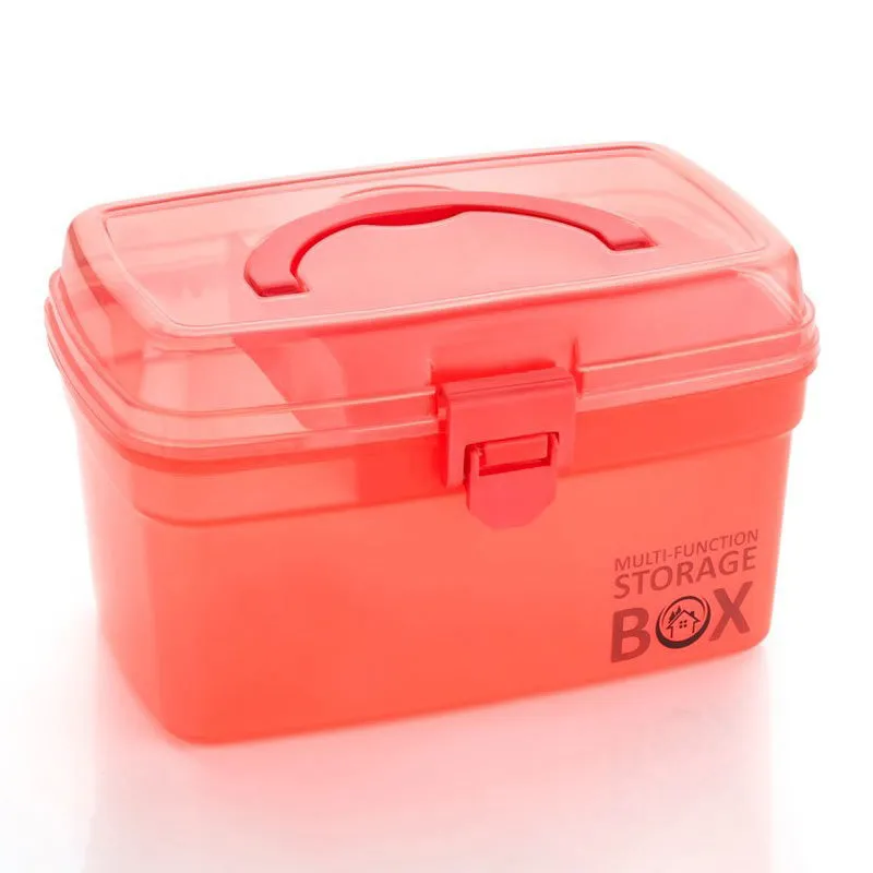 CarrySafe Plastic Storage Box - Pink media 3