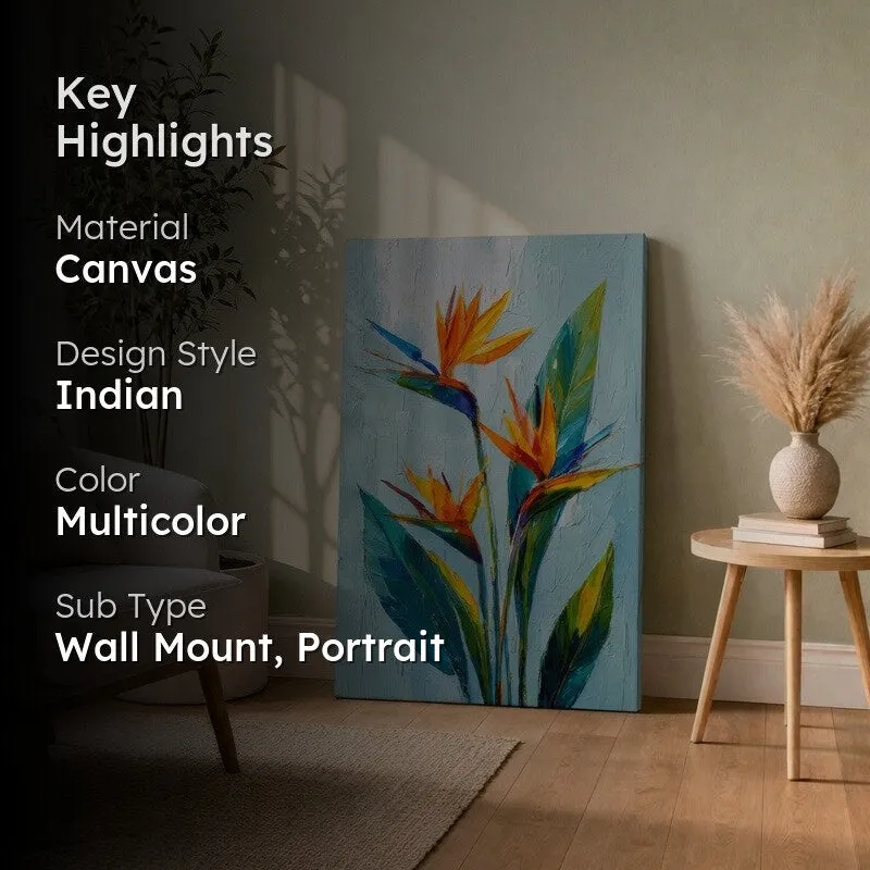 Floral Foliage Canvas Wall Art media 2