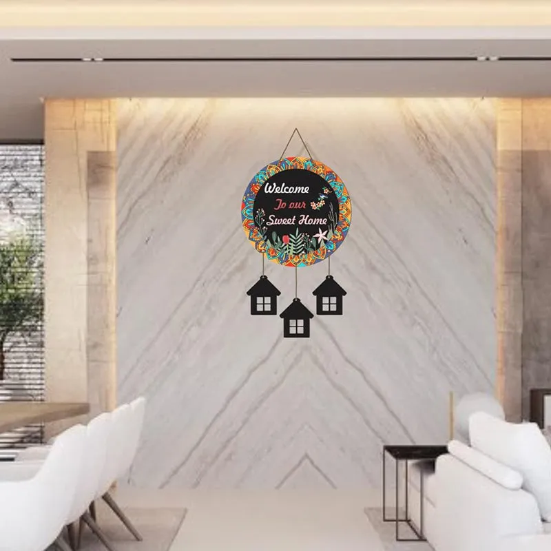 Welcome Home III Polyester & MDF Wall Hanging media 5
