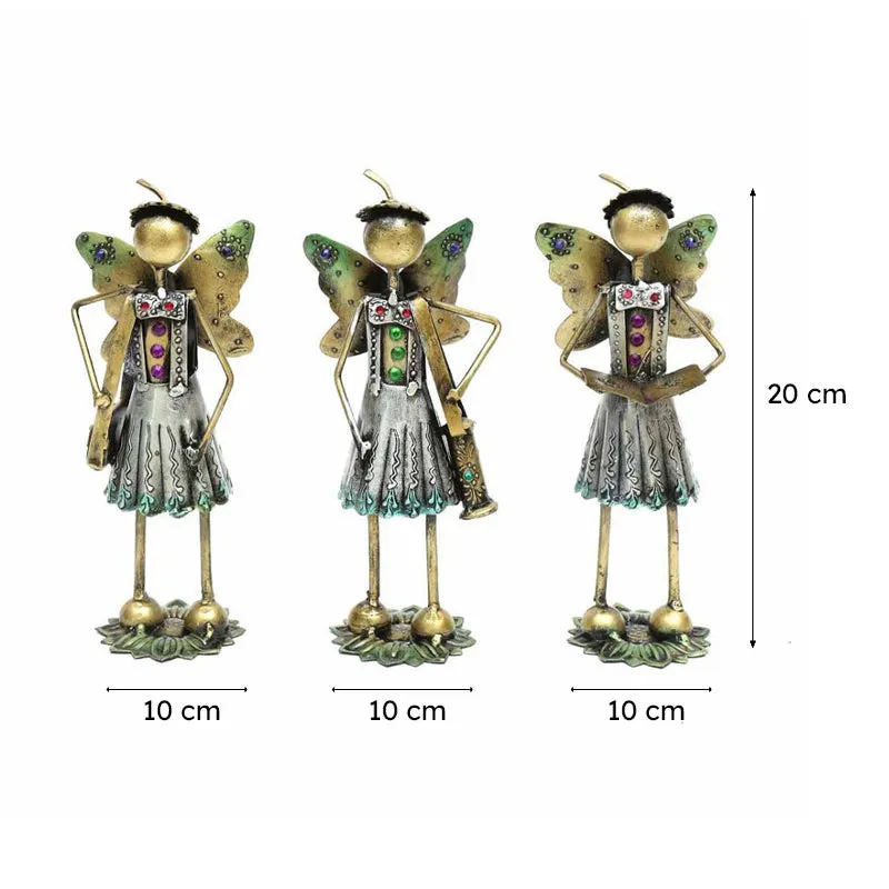 Fairy Forms Showpiece - Set Of Three media 7