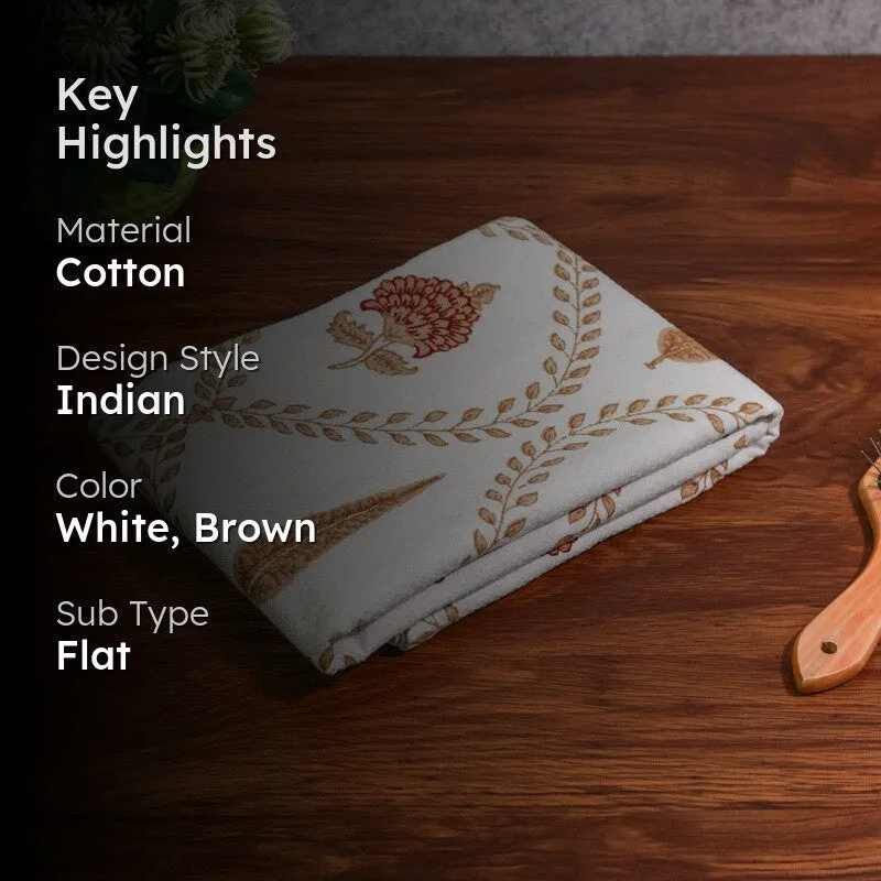 Desert Bloom Cotton BathTowel - Mustard media 2