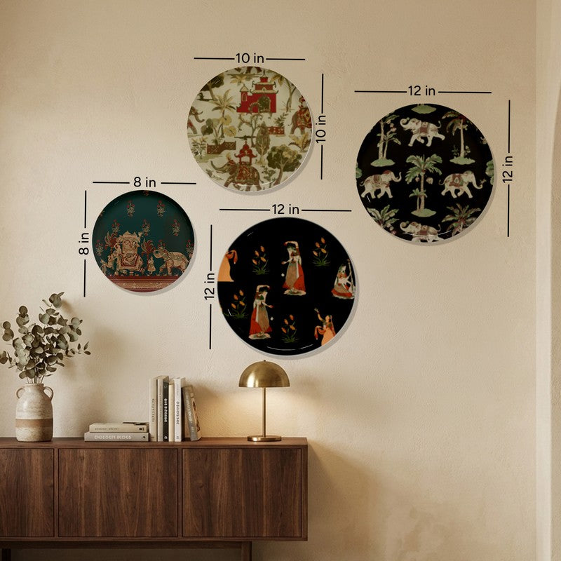 Storique Metal Wall Plates - Set of Four media 11