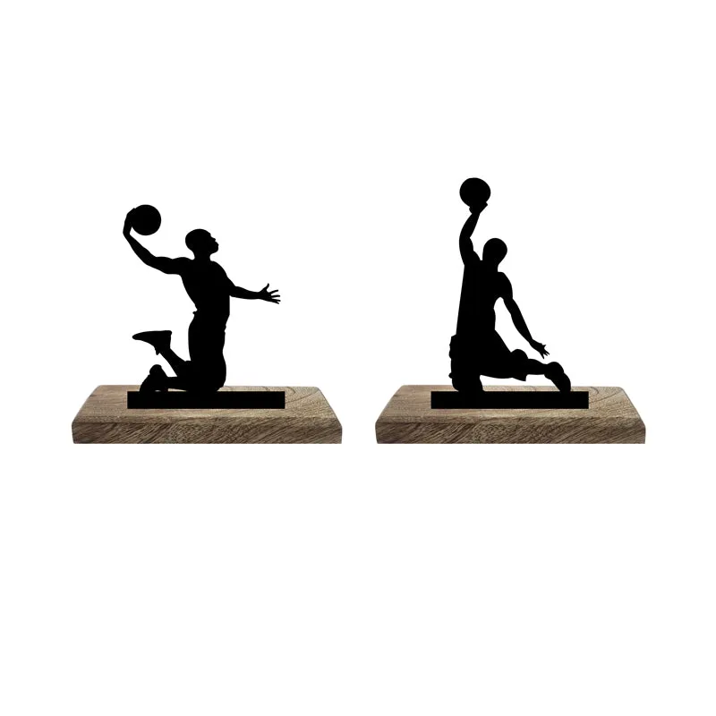 Basketball Duo II Showpiece - Set Of Two media 4