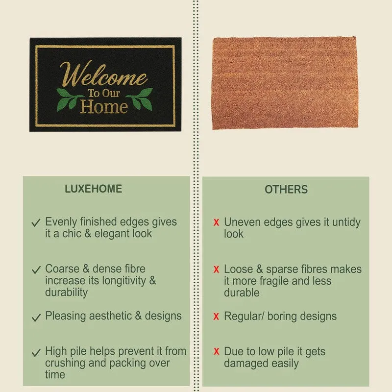 Welcome Home Coir Door Mats - Black media 7