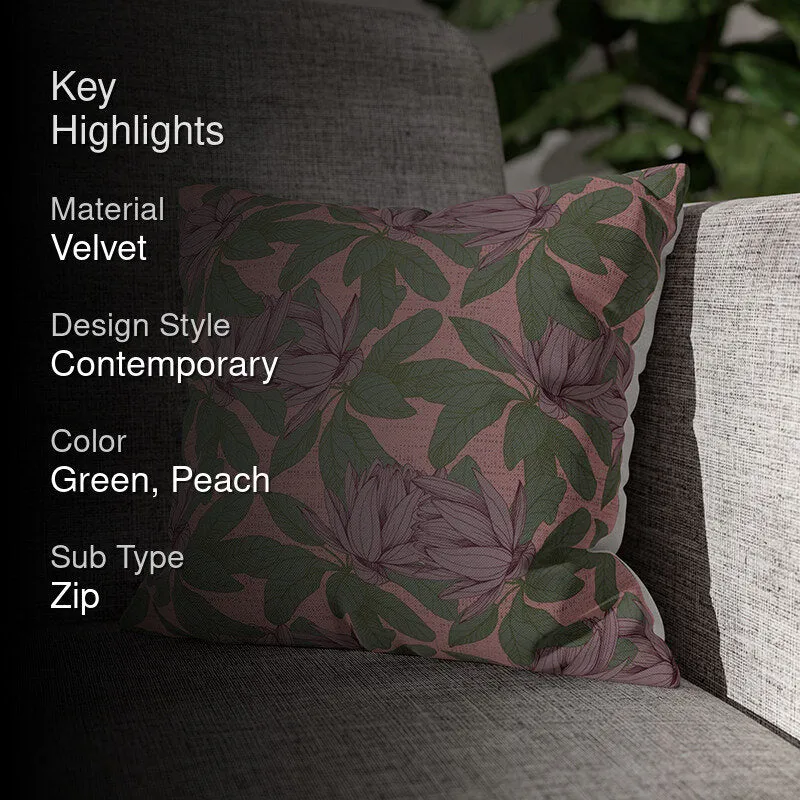 Nargis Haven Velvet Cushion Cover media 2