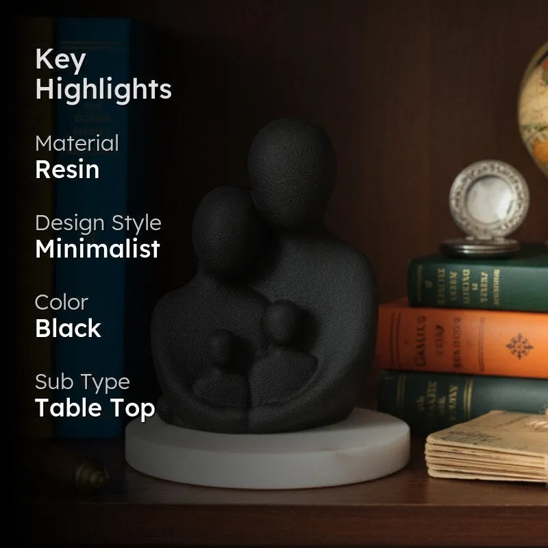 Unity Family Resin Showpiece - Black media 2