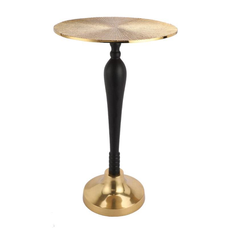 Araban Accent Table - Black & Gold media 4